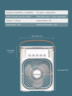 Portable Mini Cooling Fan with Mist