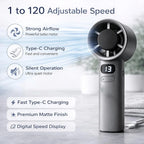 Portable Turbo Fan (Rechargeable)