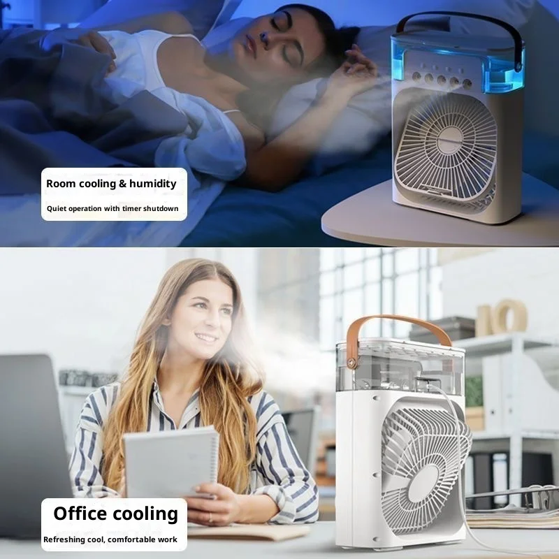 Portable Mini Cooling Fan with Mist